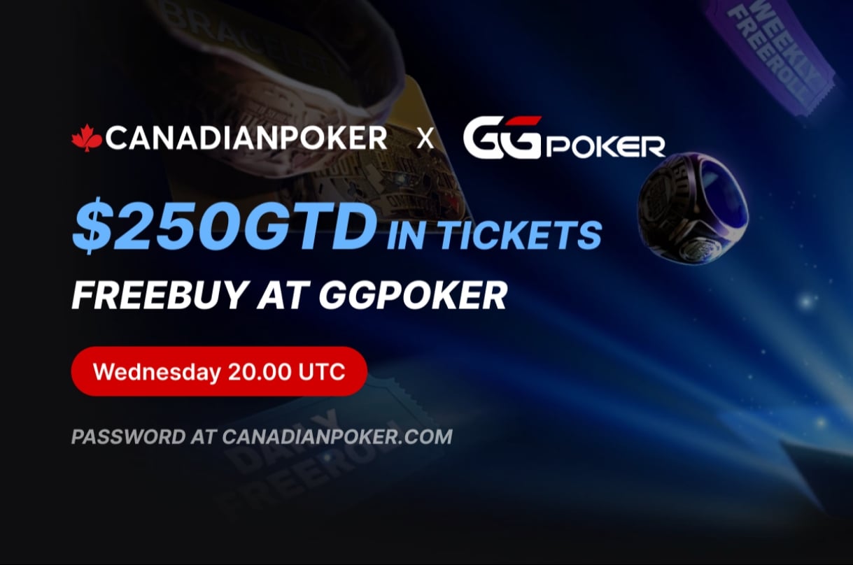 Canadian Poker x GGPoker Freebuy