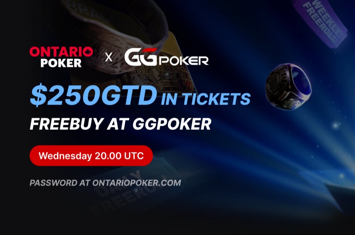 Ontario Poker x GGPoker Freebuy