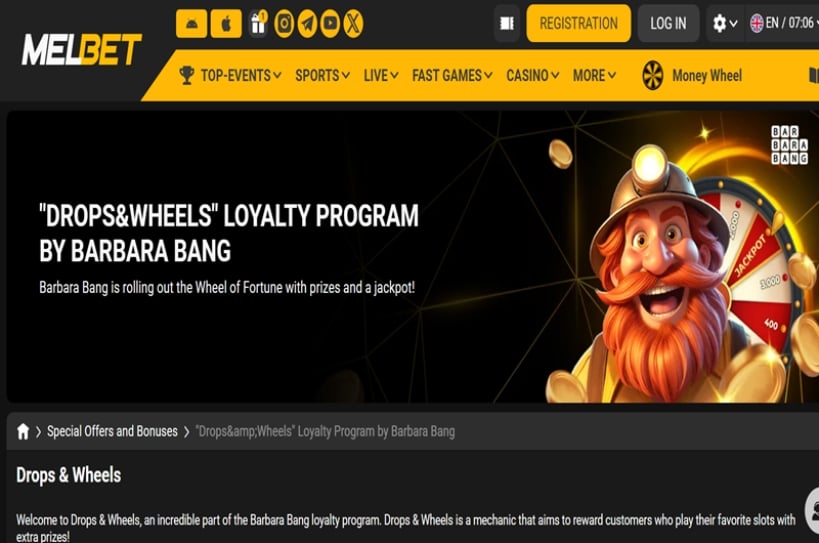 Melbet Casino games